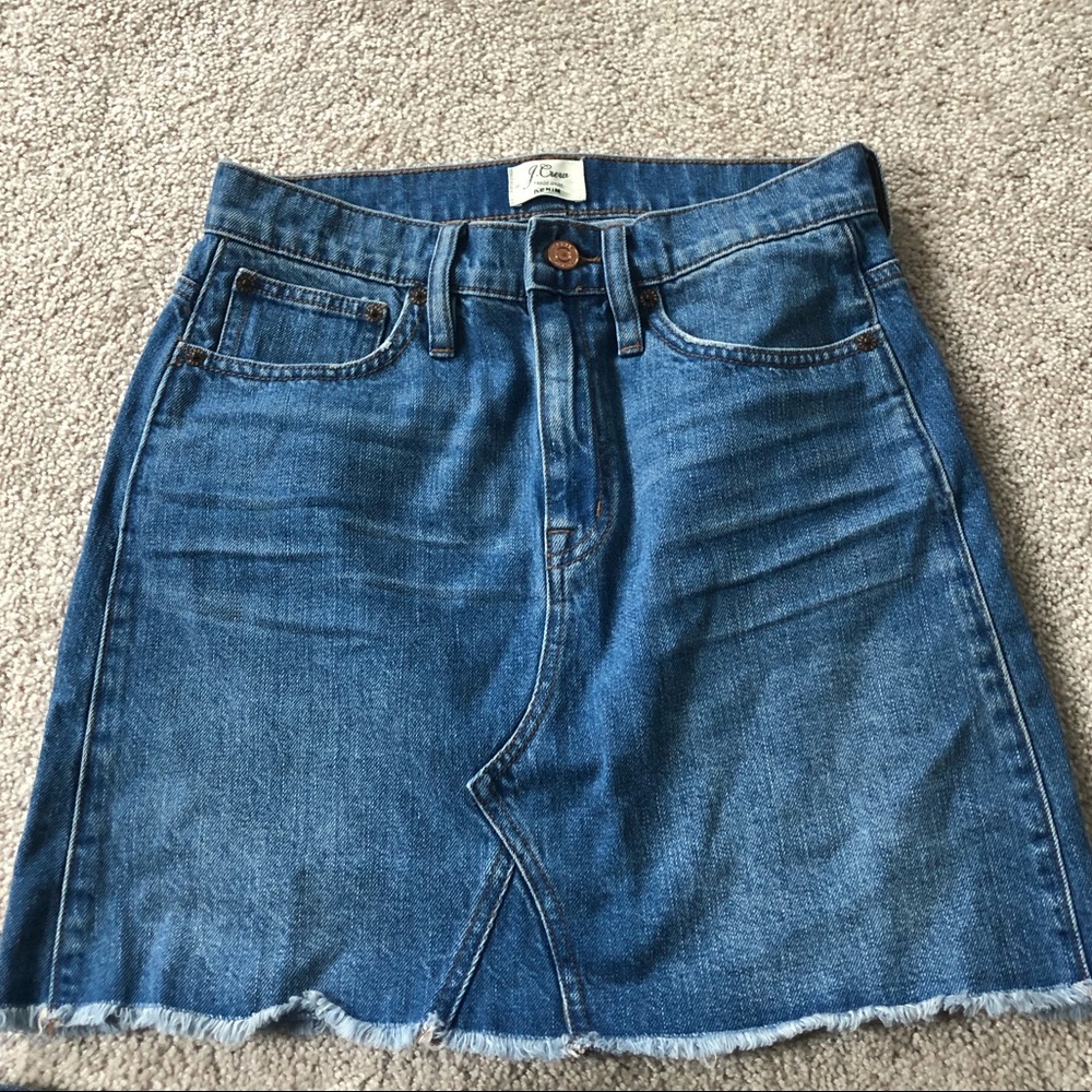 J. Crew Denim Skirt